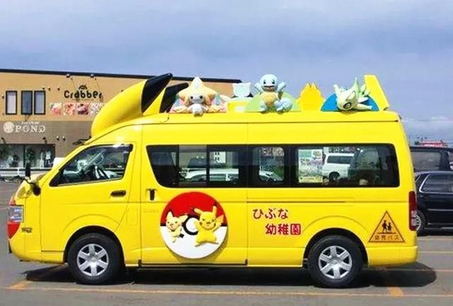 日本幼儿园校车真是萌萌哒-附赠夏季花火大会指南