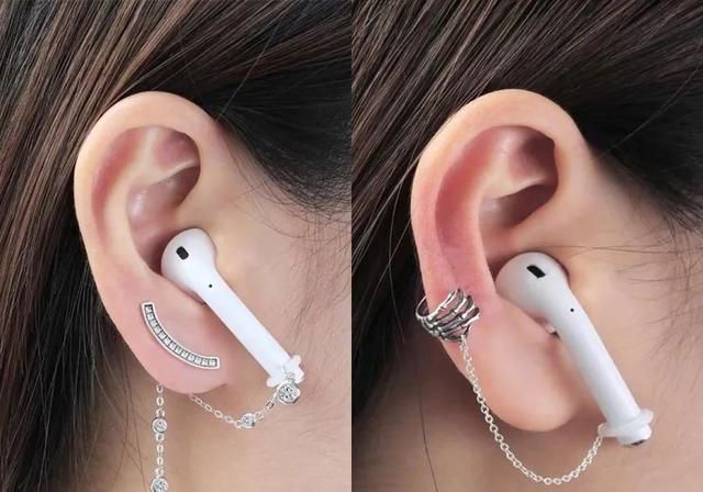 时尚圈的沙雕设计,把airpods做成耳饰,这位男星戴上还挺好看