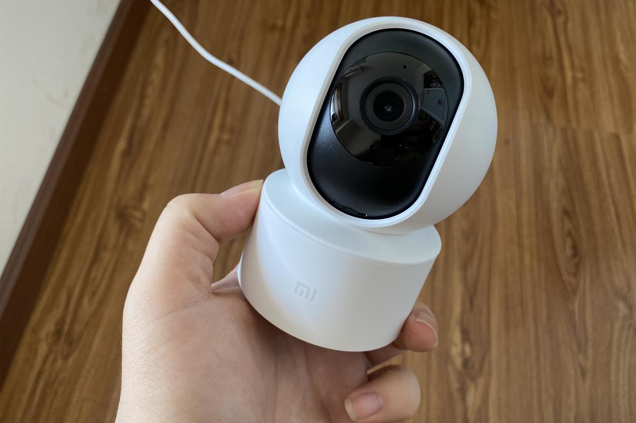 小米智能摄像机云台版se体验360防护无死角1080p更清晰