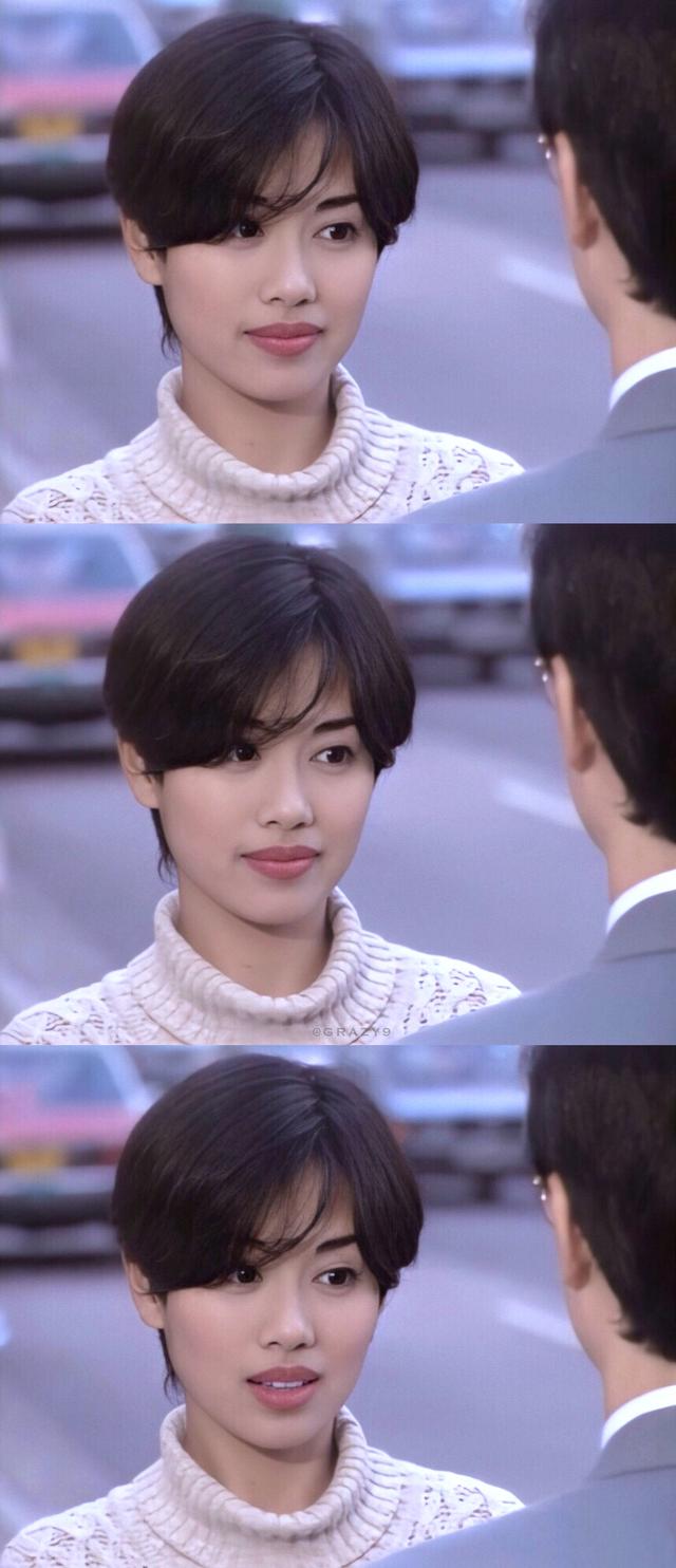 短发女神我只服陈松伶笑看风云中的她太美了