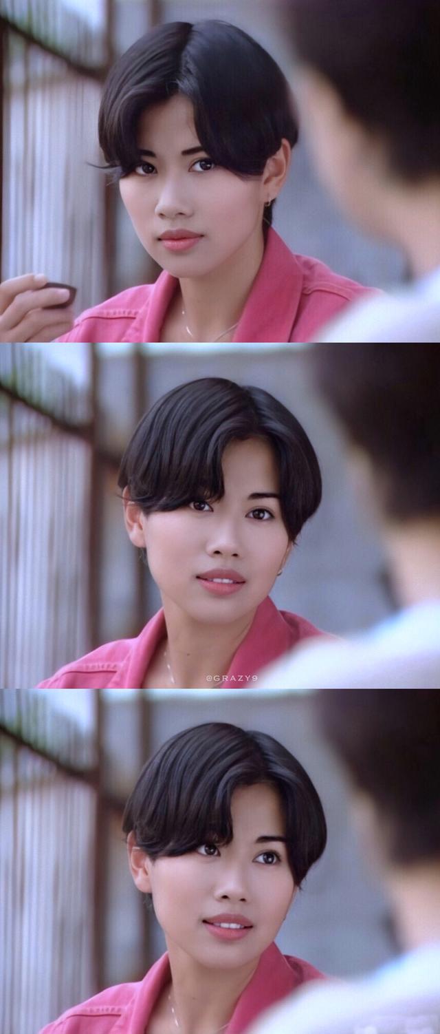 短发女神我只服陈松伶笑看风云中的她太美了