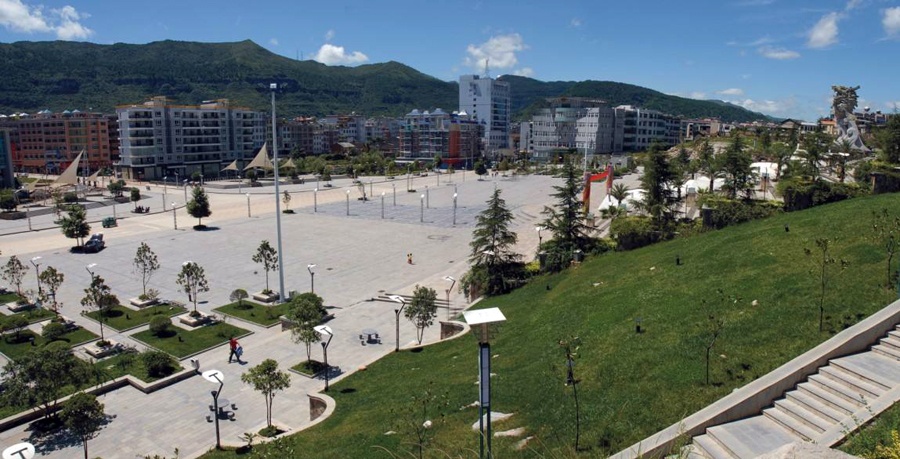 黔南州龙里县的主要火车站之一——龙里站