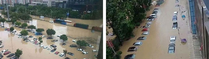广州暴雨多车受浸！用户买了保险就能不以为意？怕不怕买到泡水车
