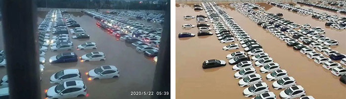 广州暴雨多车受浸！用户买了保险就能不以为意？怕不怕买到泡水车
