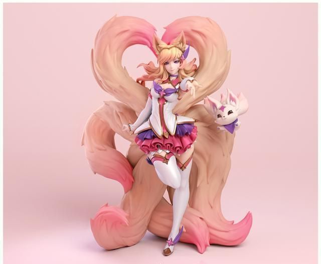 星之守护者阿狸:全新非q版手办来了,蜜小腿过于逼真