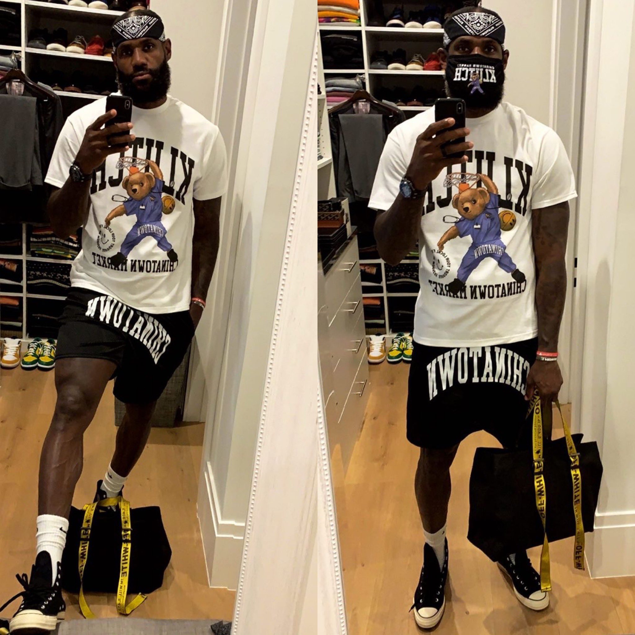 正文   北京时间5月25日,湖人当家球星勒布朗-詹姆斯在ins上晒出一组