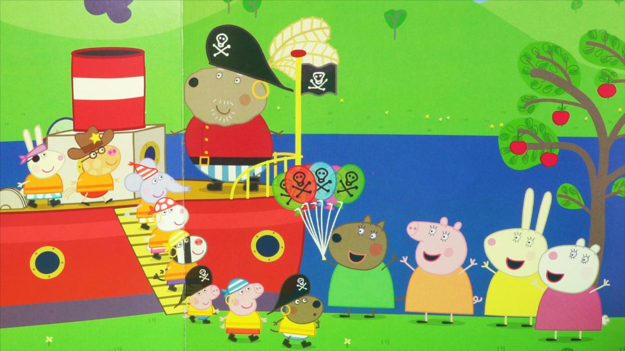 小猪佩奇玩捉迷藏游戏