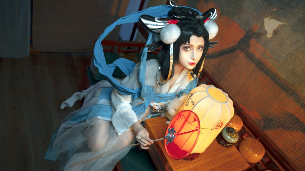 绝美广寒仙子嫦娥cos网友纷纷表态想做大白兔