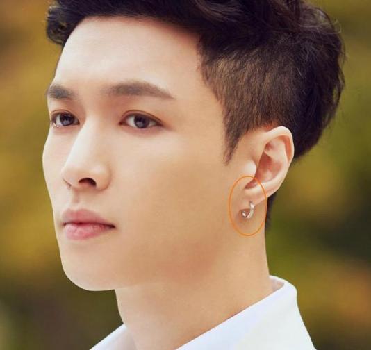 男星戴耳环造型谁更帅王一博柔美鹿晗精致任嘉伦a爆