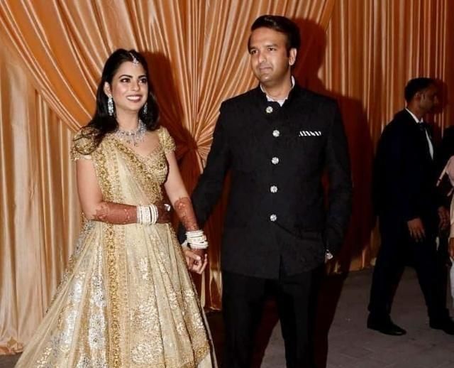 亚洲首富嫁女,6亿婚礼,尽现印度最炫民族风|安巴尼|婚礼|伊莎_新浪