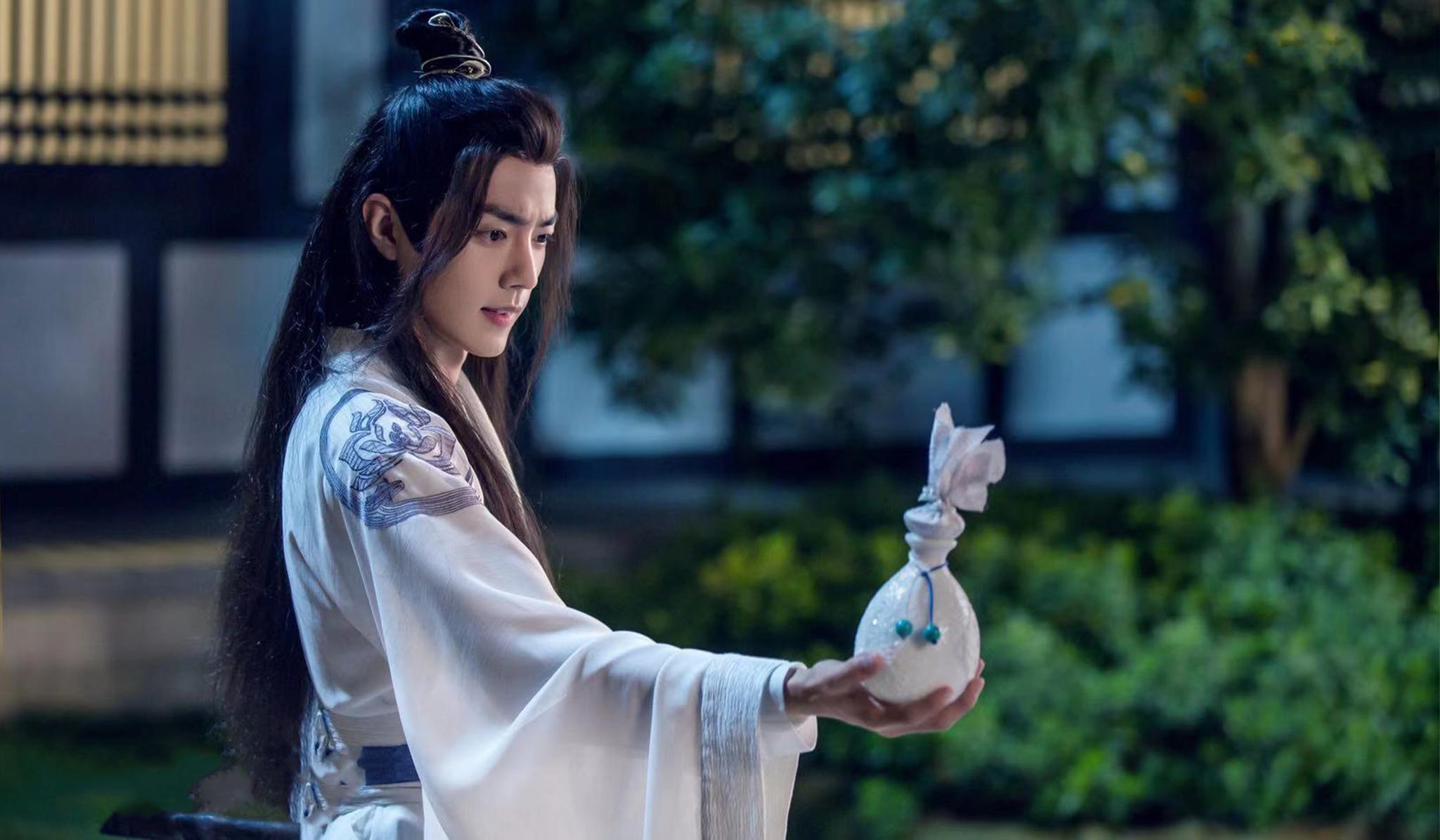 《陈情令》忘羡之携手篇3:两坛天子笑,满载着蓝忘机的喜悦