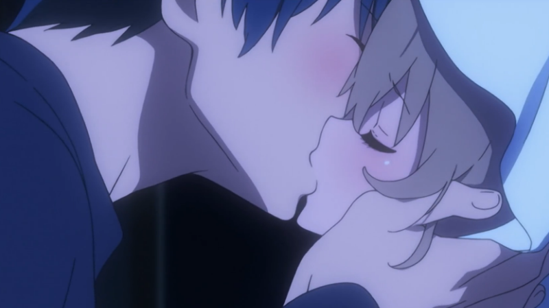 日媒票选动画中十大接吻名场景老二次元都看酸了