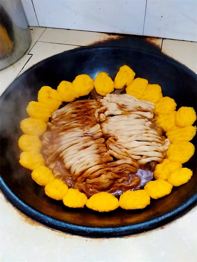 蓝天下的蓟县蕴祥农家院美极了还有他家特色美食吃过就忘不了