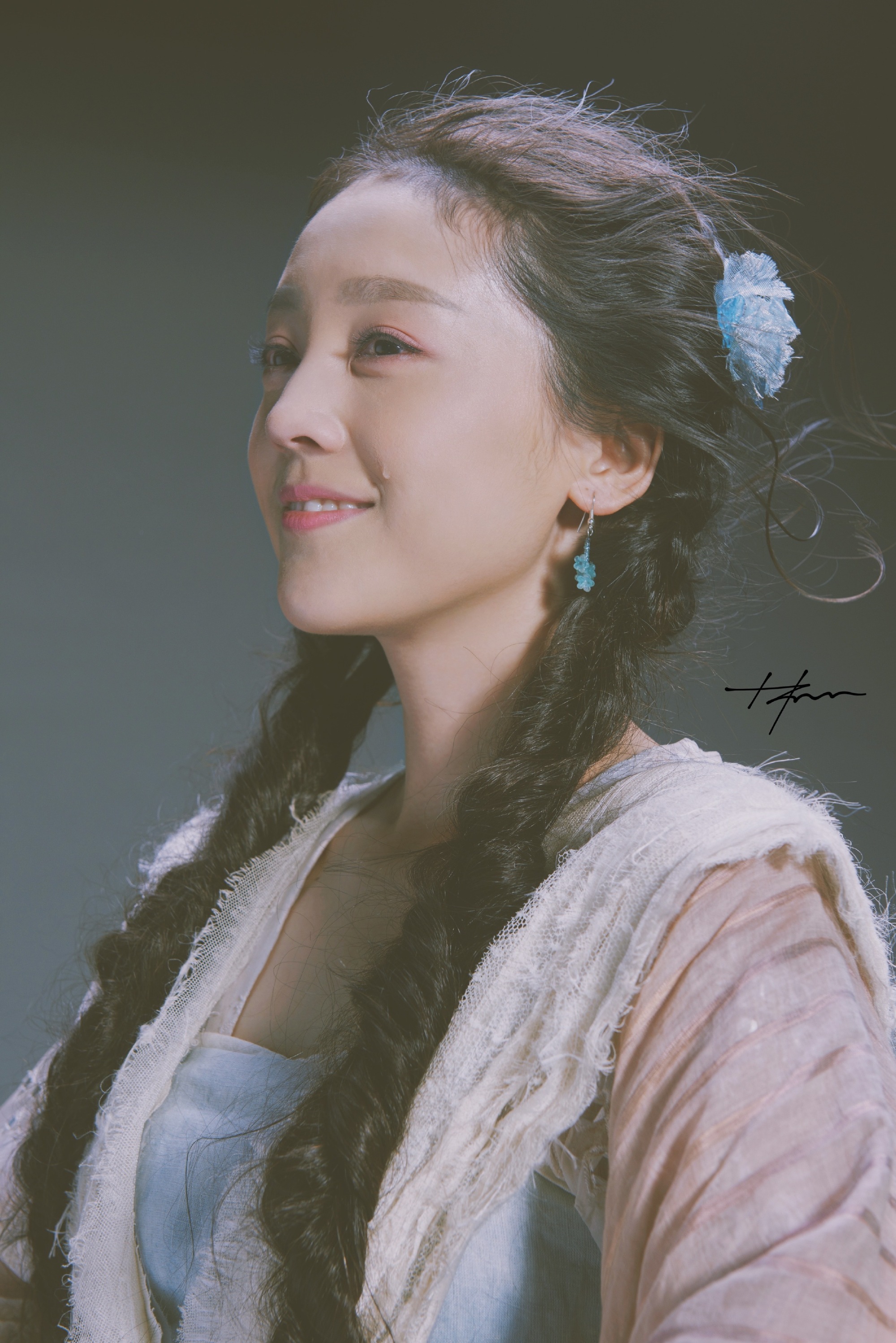 最美孟婆何花新剧出演白素贞造型清新可爱不输之前鞠婧祎