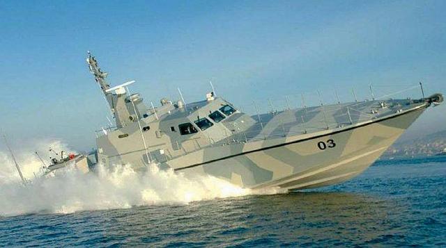 解放军西海舰队装备928系列巡逻艇配备127毫米主炮
