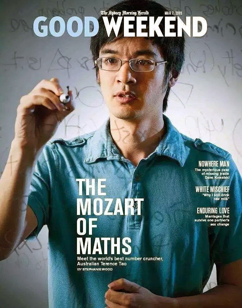 华裔天才陶哲轩16岁本科21岁博士热爱坚持比聪明更重要