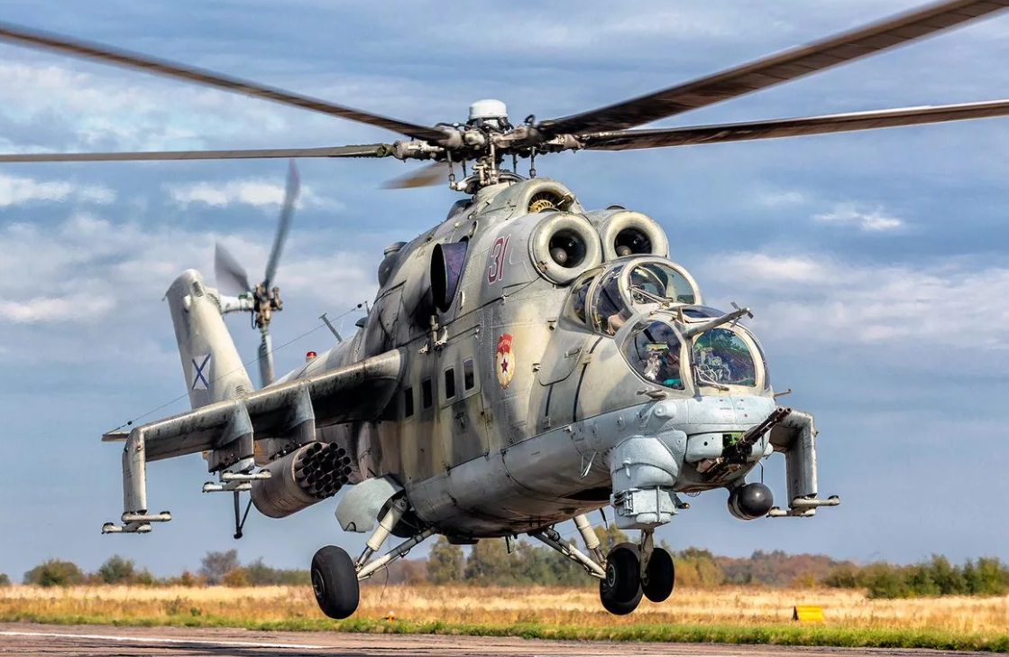 无处不在,大显身手,这就是集优越性能为一身的米24武装直升机