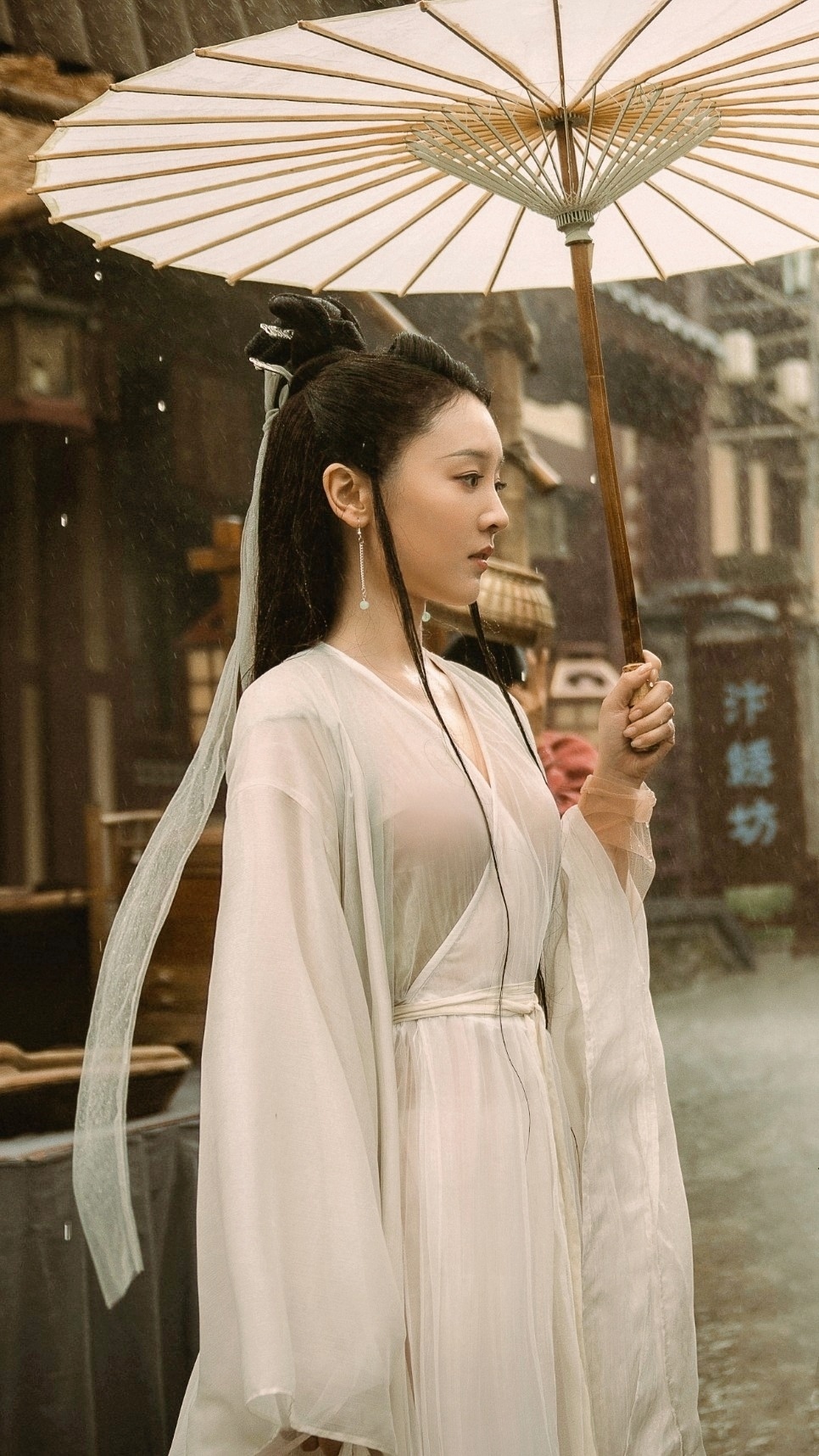 最美孟婆何花新剧出演白素贞造型清新可爱不输之前鞠婧祎