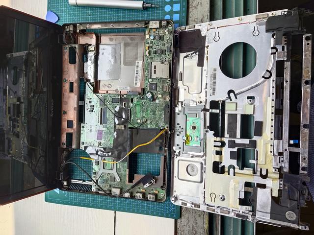 十年前的联想y450最近总蓝屏?直接盘块主板自己换上,再战5年?