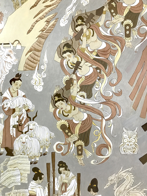 品读经典——赏画家刘永杰,韩勃正《大唐盛景图》画卷