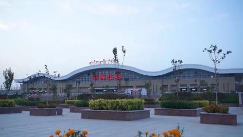 兰新高速铁路上的一个客运站——鄯善北站