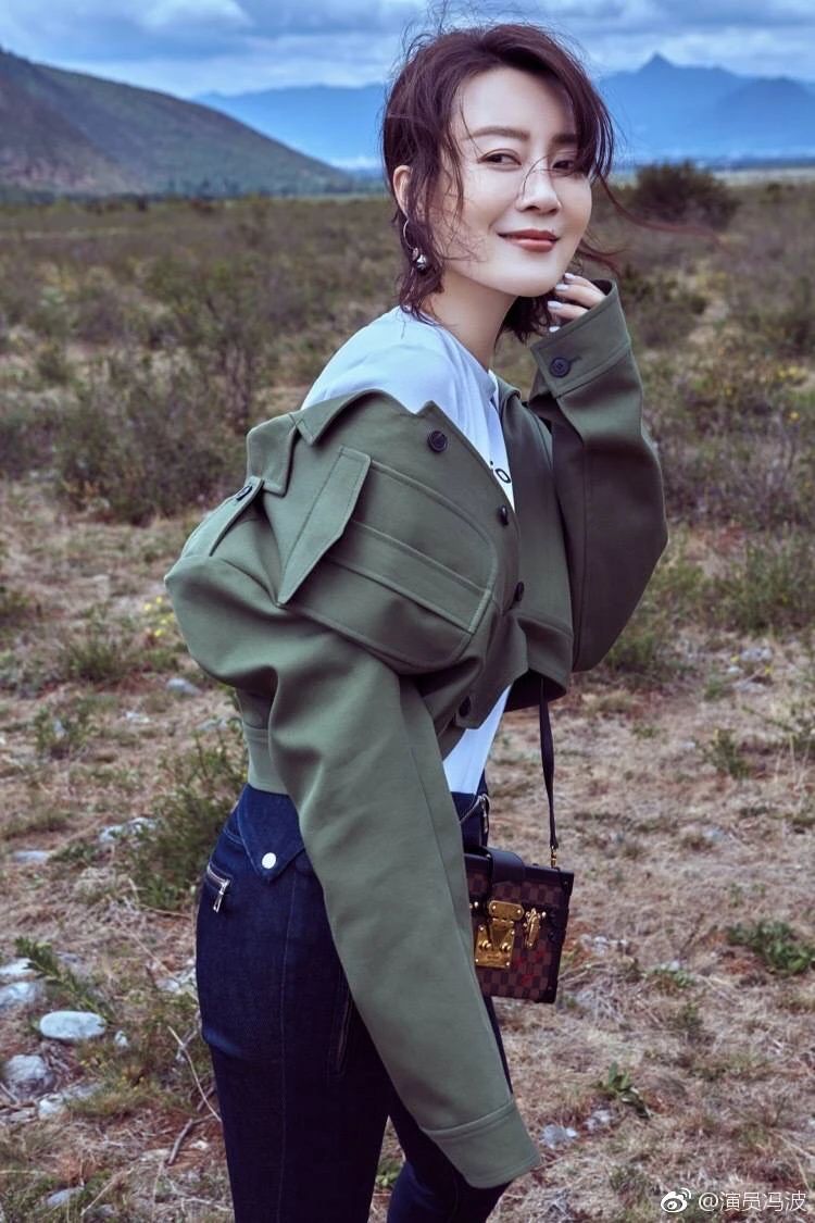 中生代女演员冯波的魅力每个角色都是一部代表作