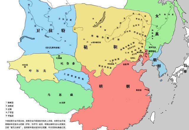 一个是活动于青海一带的蒙古和硕特部,一个是位于西藏的藏巴汗王朝