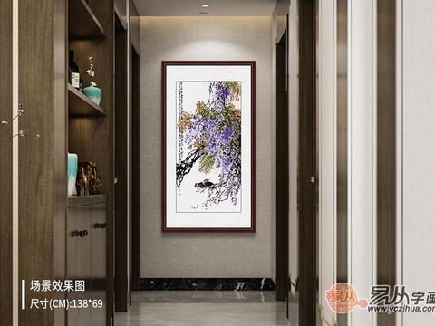 进门看到什么画比较好，进门玄关画经典推荐|玄关|王忠义|国画_新浪新闻