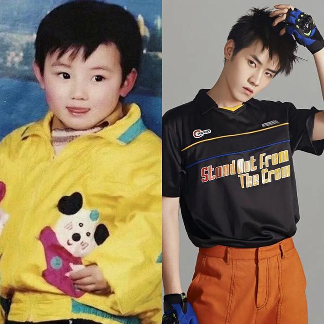 男明星童年照,有些从小帅到大,有人变化也太大了