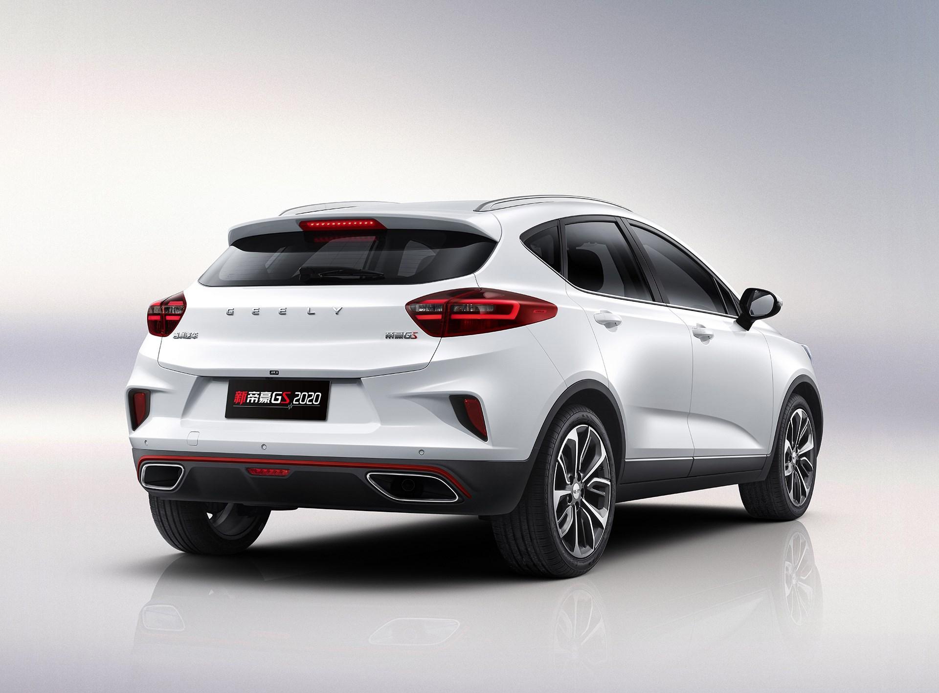 新款吉利帝豪gs发布配置升级向icon看齐