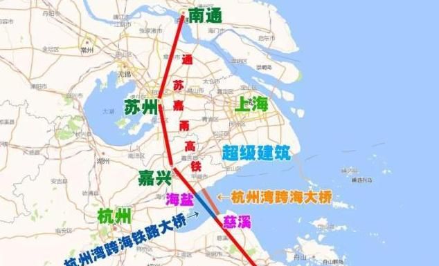 中国耗资200亿,在建150公里杭州湾跨海铁路大桥