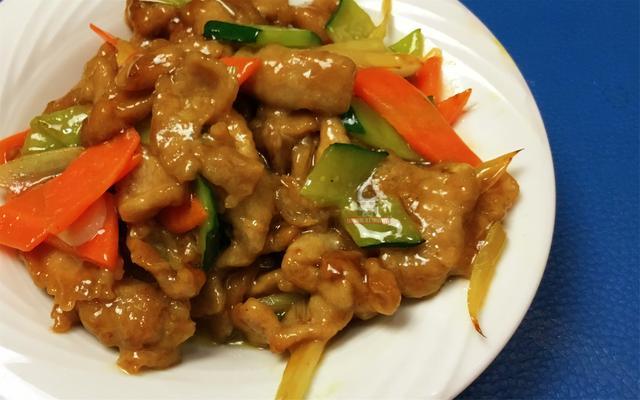 传统老菜滑溜肉片这么做健康又美味咸鲜嫩滑好吃停不下来