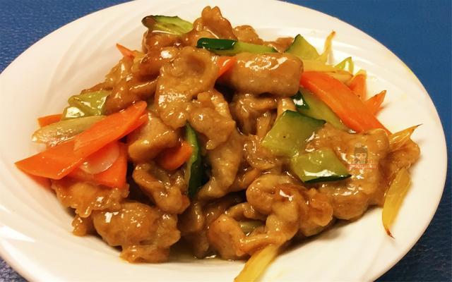 传统老菜滑溜肉片这么做健康又美味咸鲜嫩滑好吃停不下来