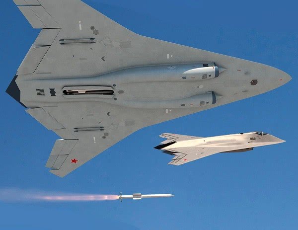 俄罗斯六代机t-60,继承苏-57的设计特点,也有其合理性