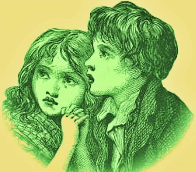 图:绿孩子事件绿色男孩子没多久就去世了,女孩留在村庄生活了5年,于