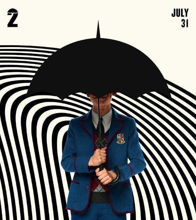 netflix漫改超英剧《伞学院》第二季发布角色海报!