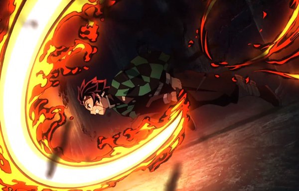 炭治郎没有正式学习过日之呼吸,只是灶门家代代相传的火之神神乐舞,是