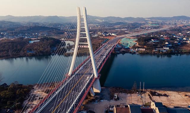 怀化最美大桥:鸭嘴岩大桥建设过程实拍