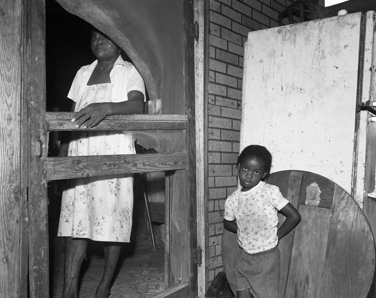 老照片 80年代美国南方的黑人  看看美国的另外一面