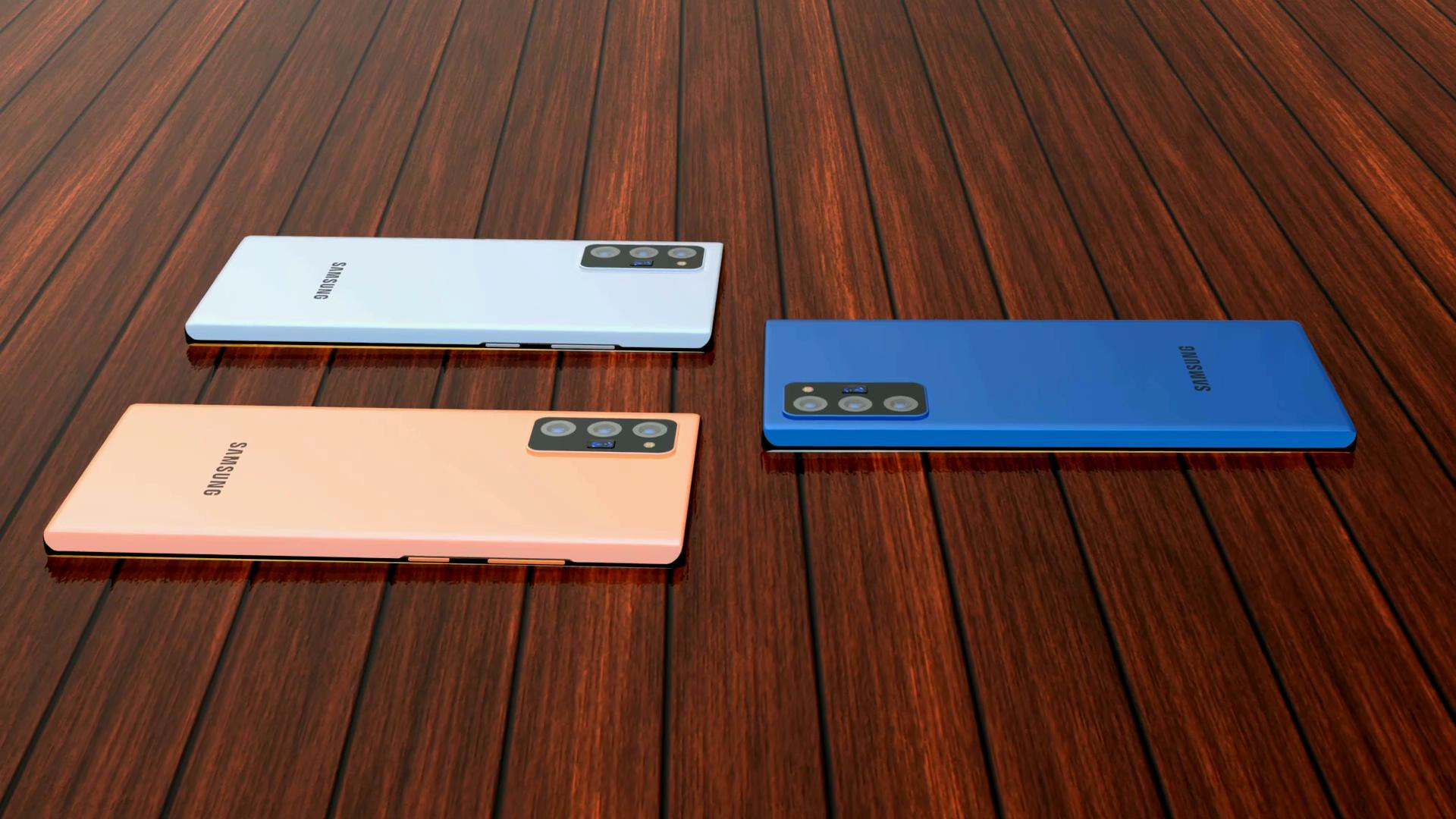 三星note20概念图处理器性能大升级让我放弃华为p40pro