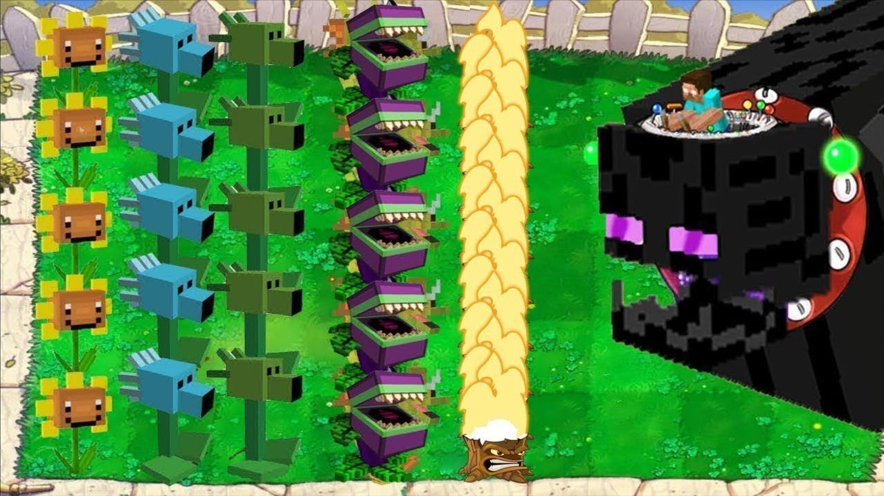 我的世界大战僵尸:与原版相比有所难度不同了,合理出兵才能过关