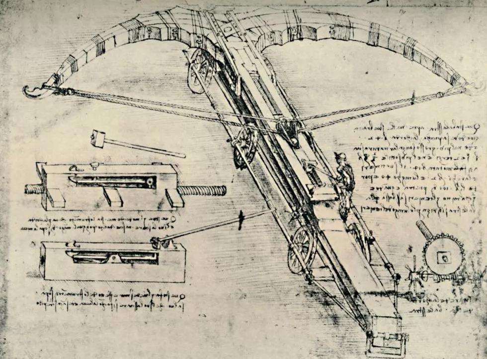 达芬奇不愧是大师根据其手稿复制机械人机械人还能做很多动作