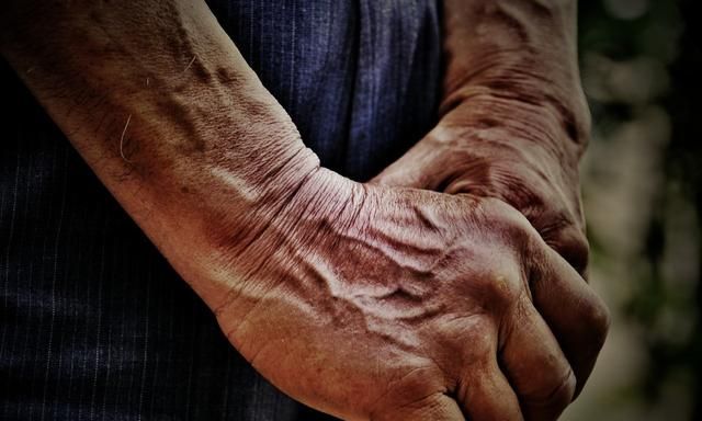 父亲的手:犹如一把张开的耙