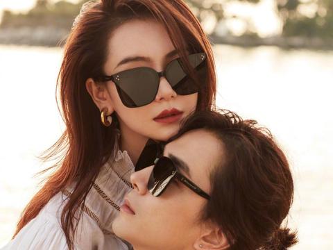 跨国恋也很甜,戚薇与老公狂晒情侣装,时尚感与精美造型令人赞叹