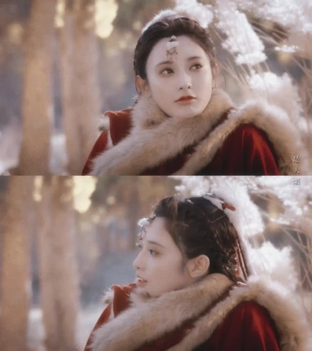 东宫女主小枫不算很美剧中这个角色穿上红衣才是倾国倾城
