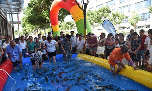 畅享时光 鱼乐无限|建业尊府欢乐捕鱼季来啦!