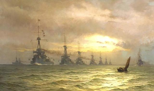 (日德兰海战时期辉煌的皇家海军舰队)实力强大的皇家海