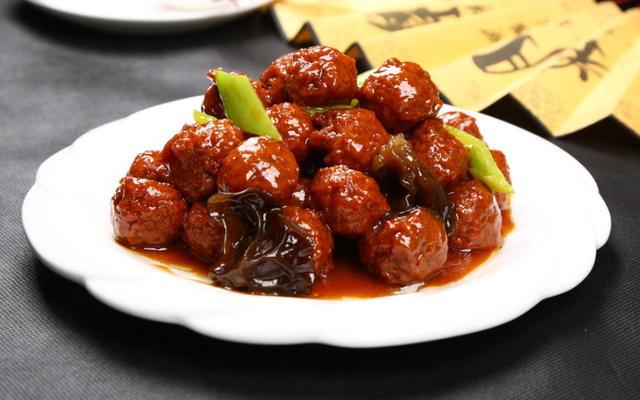 下饭家常菜肉末粉丝糖醋美味焦溜丸子爽口简单好制作