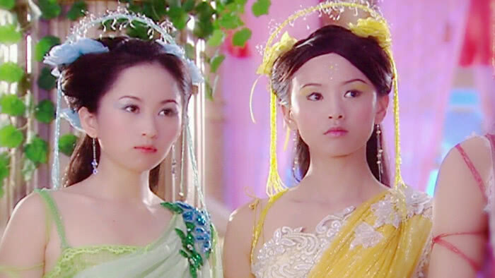 但是按照国产剧的惯例,七位仙女都换了人.