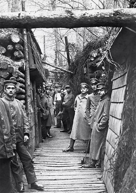 第一次世界大战,是对德国的战役思想发展的一次苦涩考验